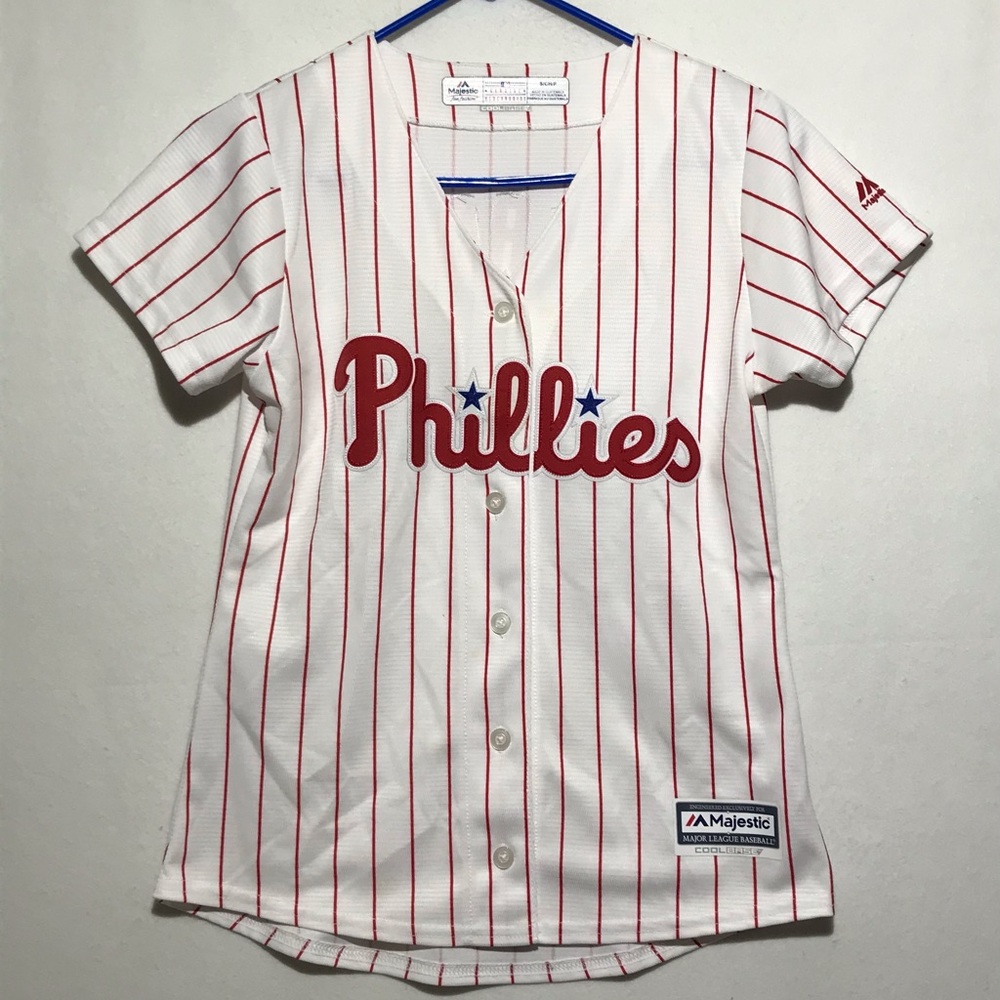 Majestic Small Cool Base Bryce Harper 3 Baseball Jersey Philadelphia Phillies